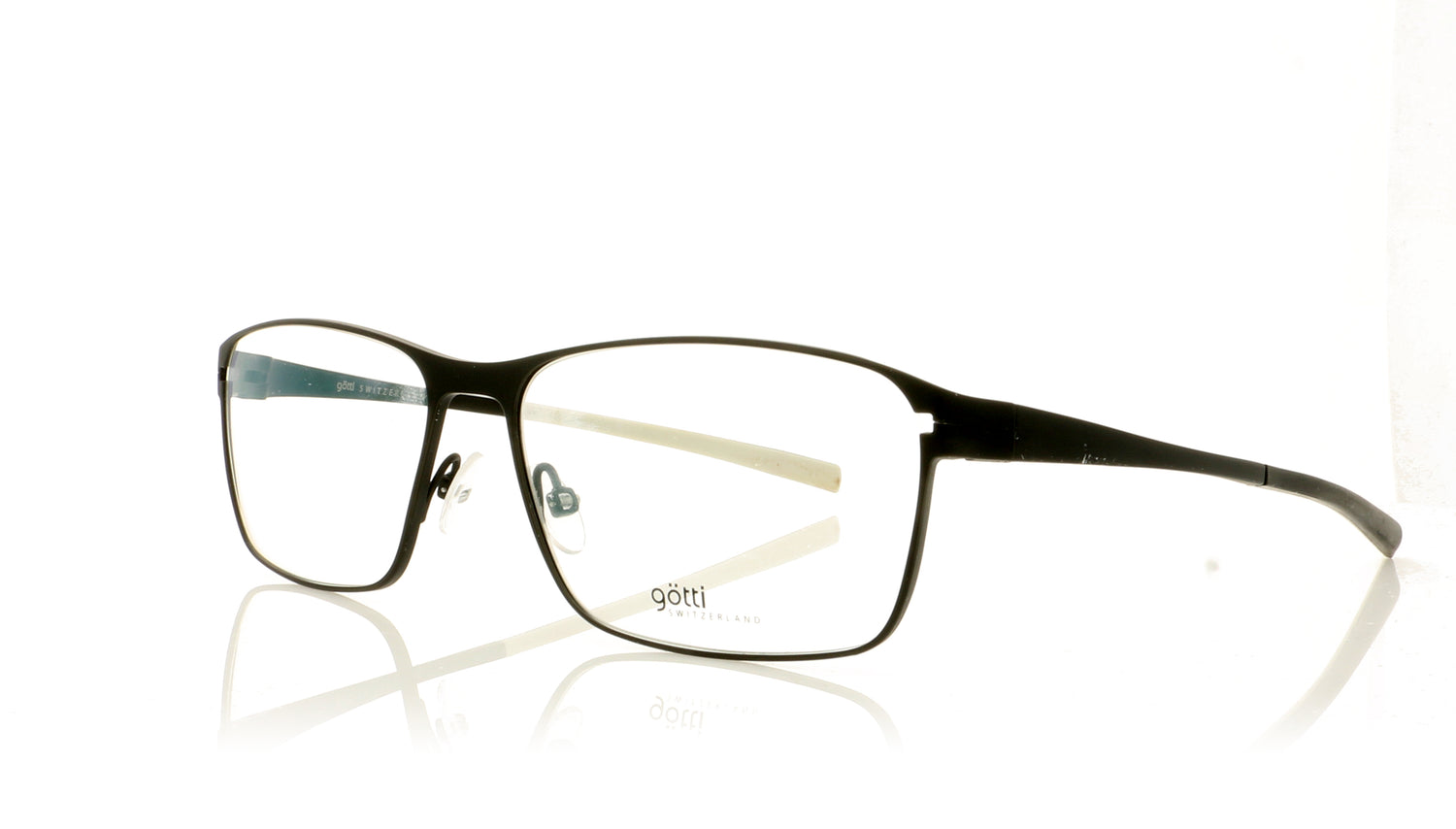 Götti Jano BLKM Black Glasses - Angle