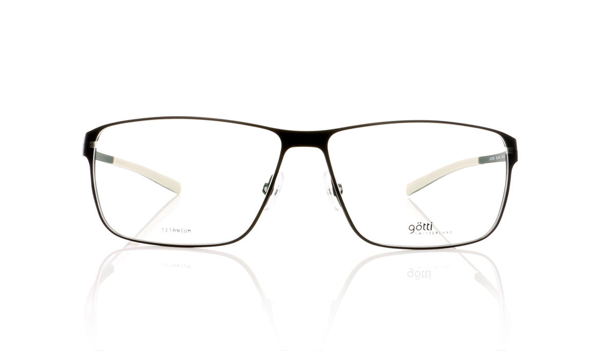 Götti Jeon BLKM Black Matte Glasses - Front
