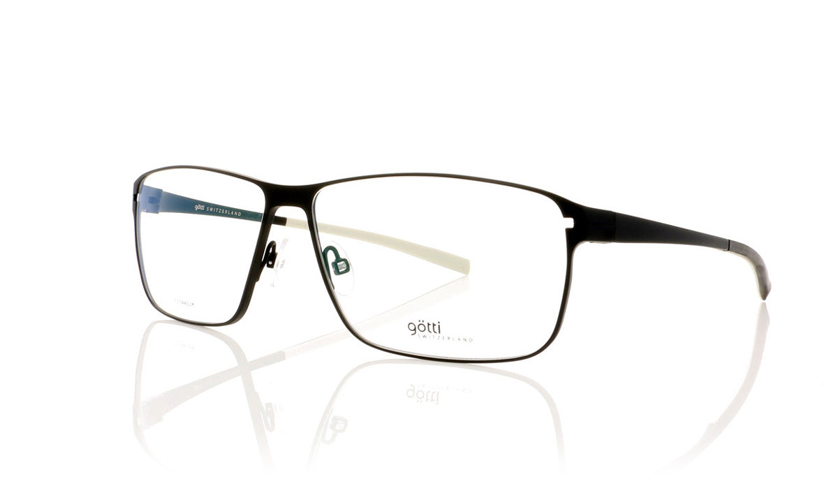 Götti Jeon BLKM Black Matte Glasses - Angle