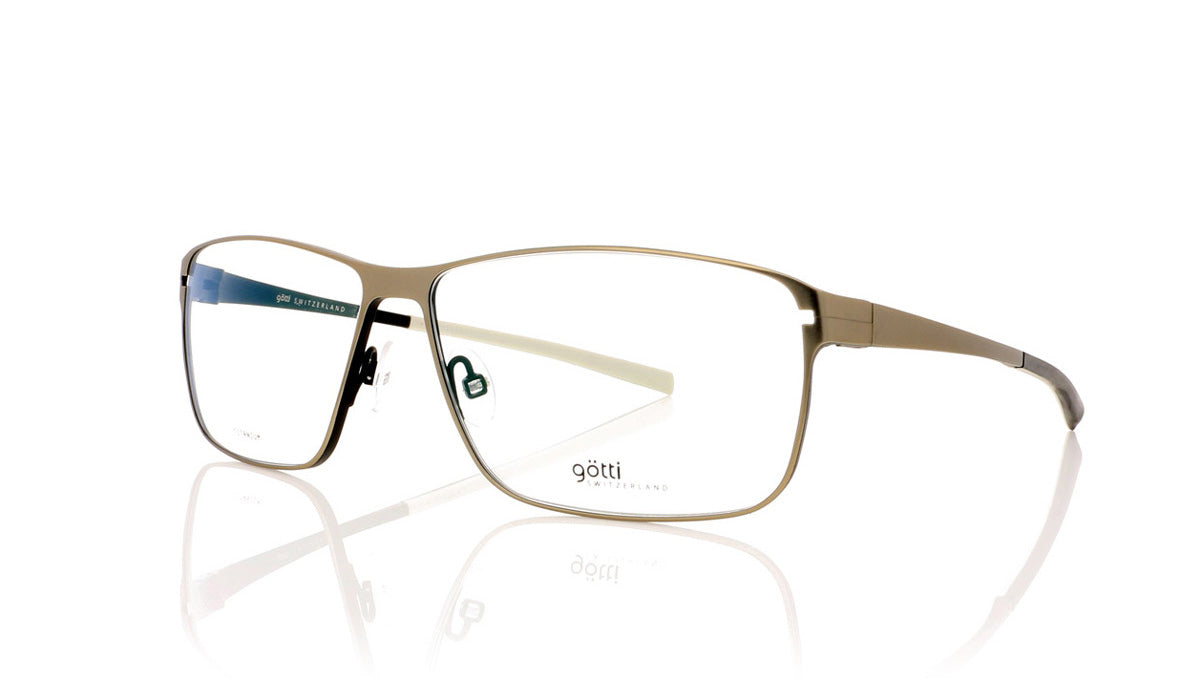 Götti Jeon GUN-B Gun Matte Black Glasses - Angle