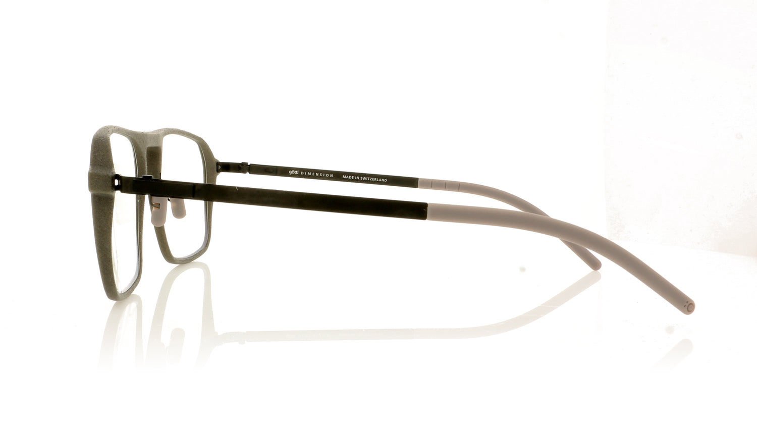 Götti Knight Stone Grey Glasses - Side