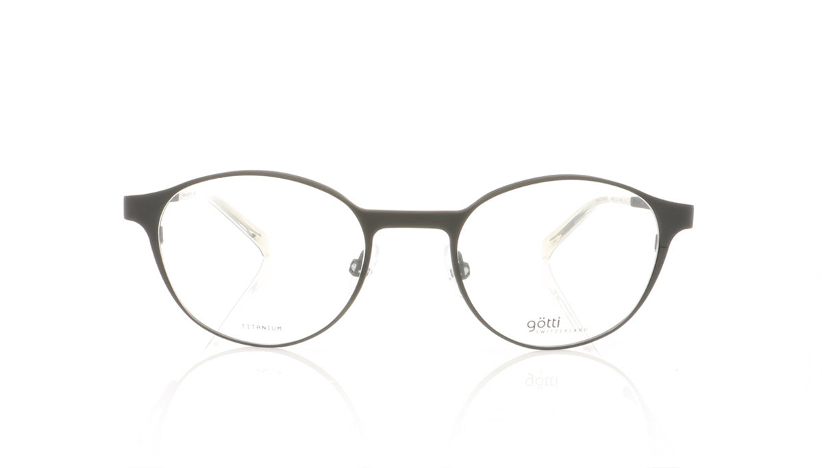 Götti LEROY BLKM Black Matt Glasses - Front