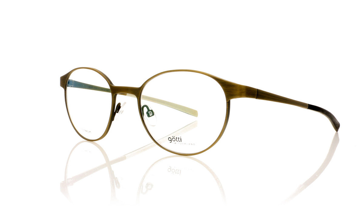 Götti Otto GLA Gold Antique Glasses - Angle