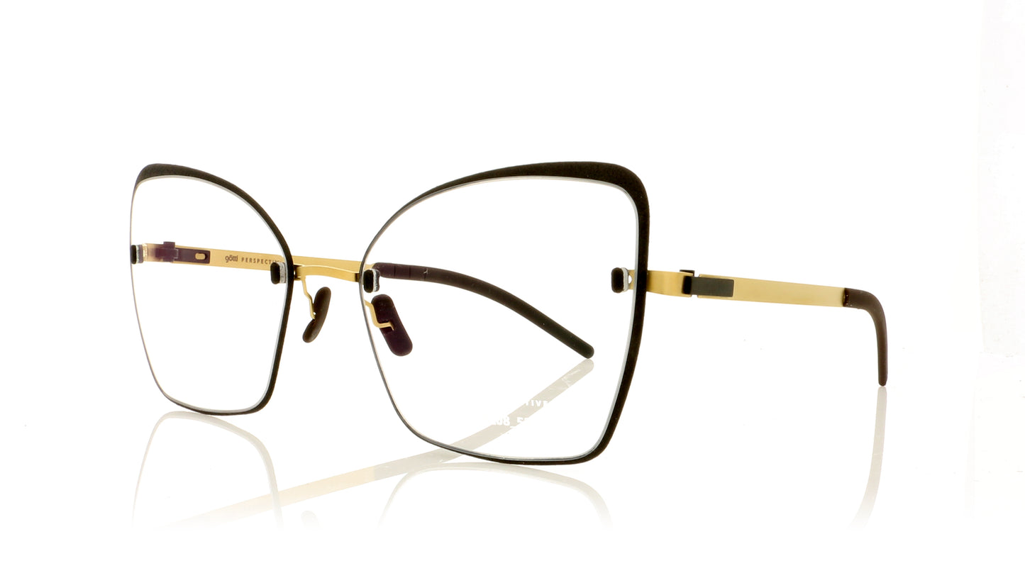 Götti PERSPECTIVE BL08 Slate Gold Glasses - Angle