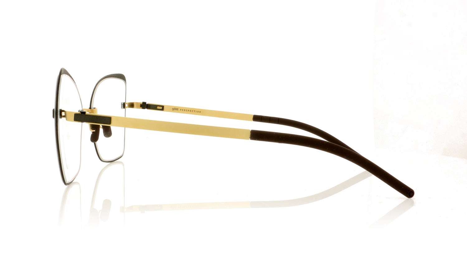 Götti PERSPECTIVE BL08 Slate Gold Glasses - Side