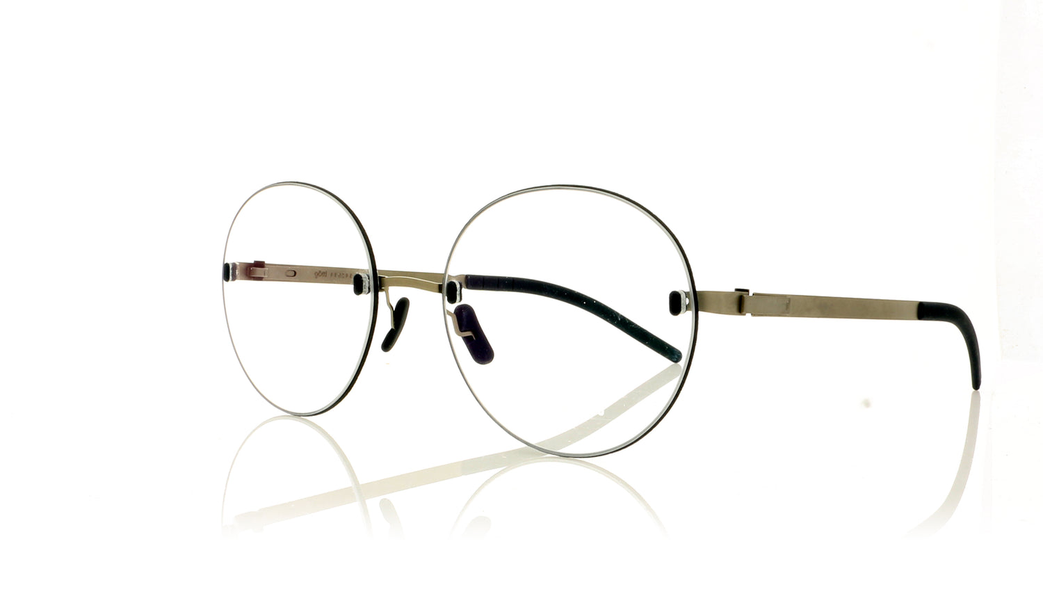 Götti PR02 SLV Silver Glasses - Angle