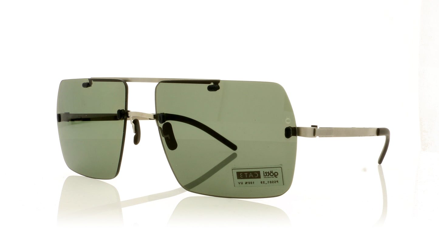 Götti PSS01 SLV Silver Glasses - Angle