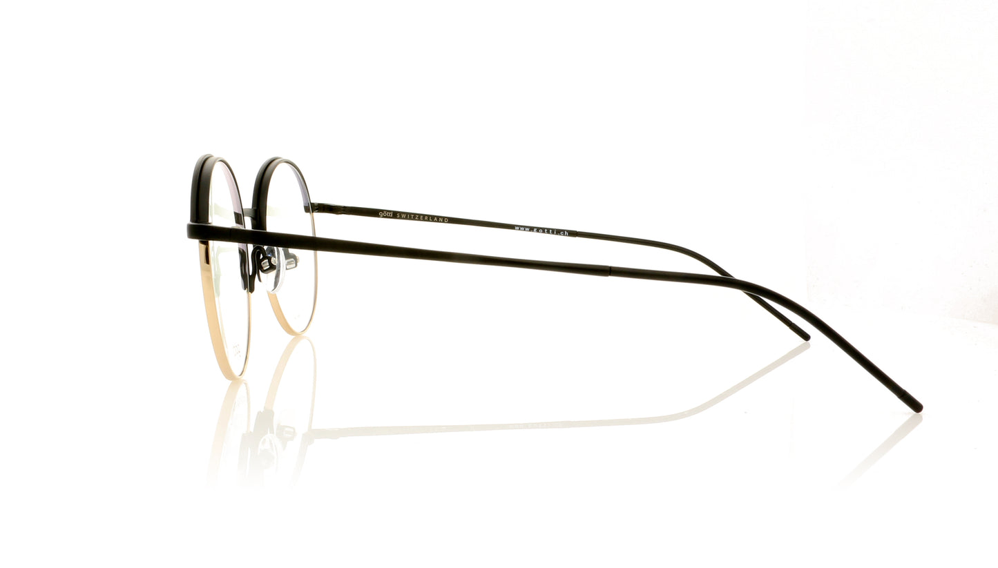 Götti QUENTIN GLB-B Gold Brushed Glasses - Side