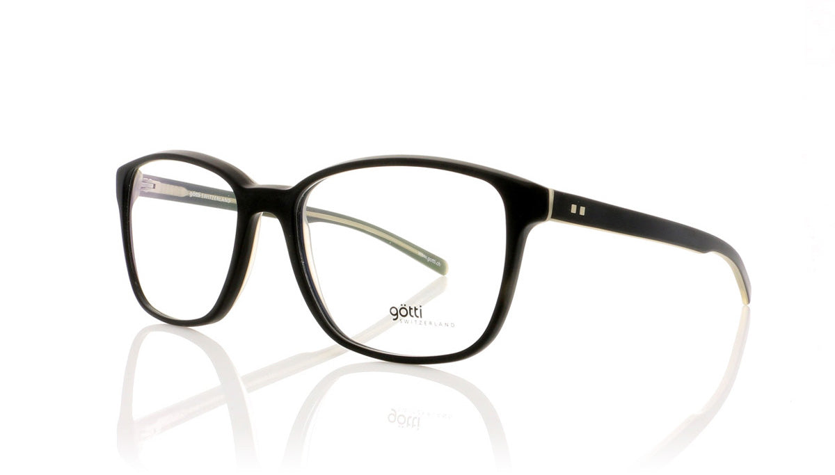 Götti RAUL BLKY-M Black Glasses - Angle