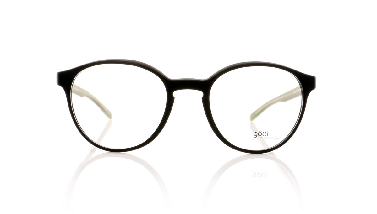 Götti Reto BLKY-M Black Glasses - Front