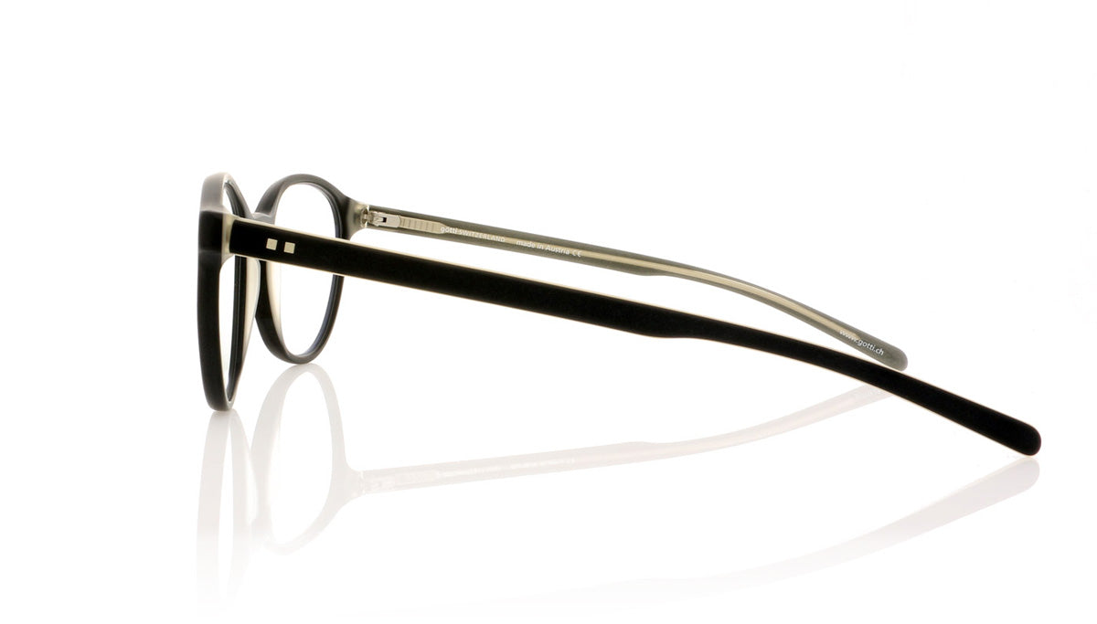 Götti Reto BLKY-M Black Glasses - Side