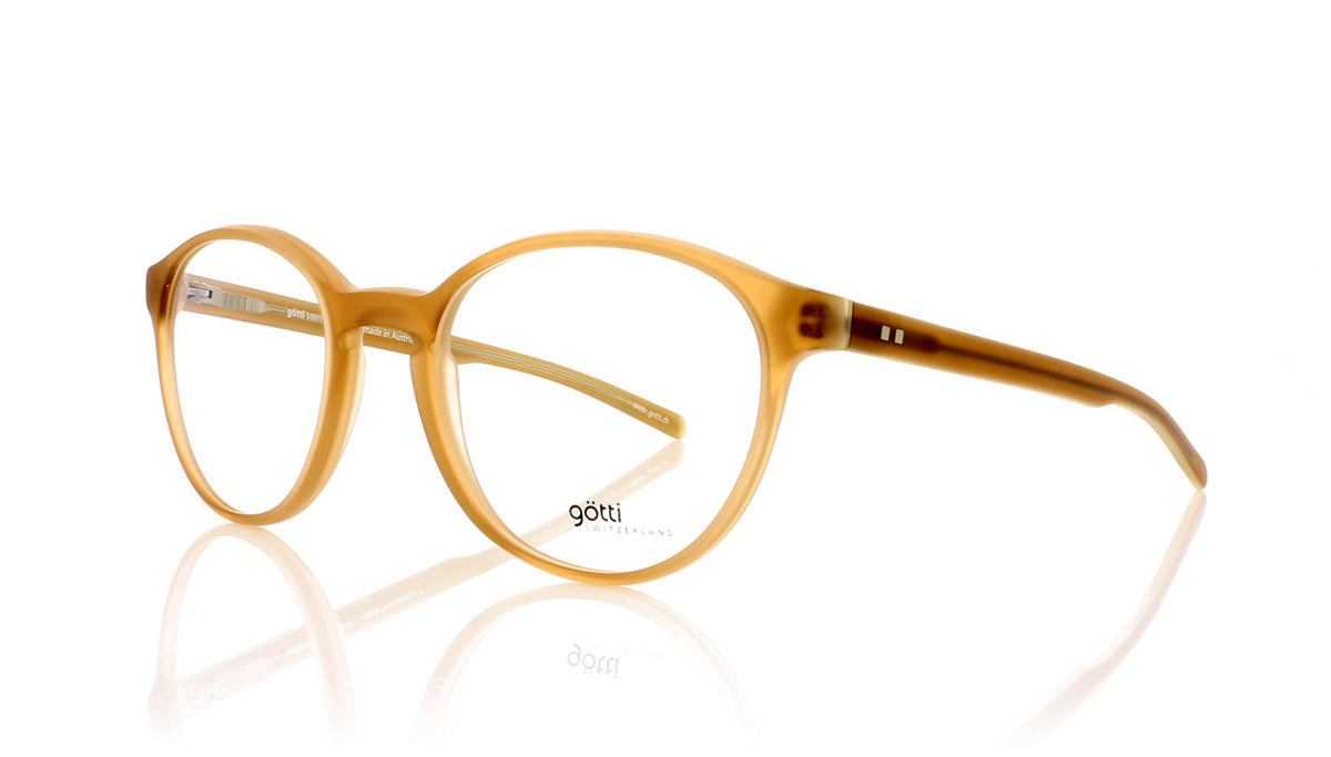 Götti Reto BRY-M Light Brown Glasses - Angle