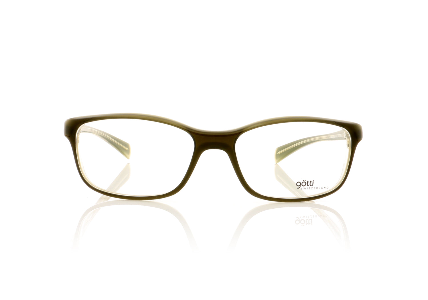 Götti Ridley GRNY Olive green Glasses - Front