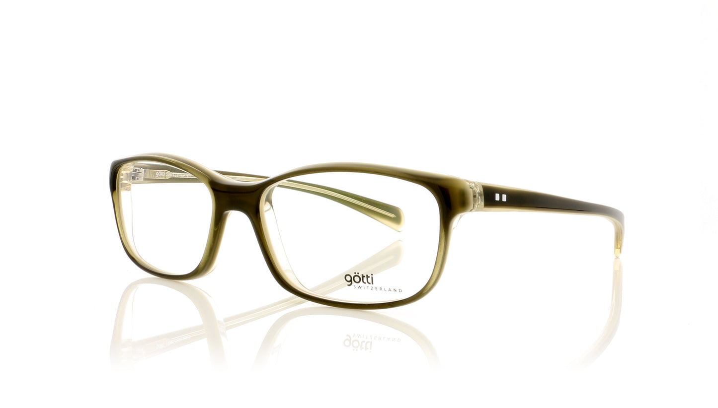 Götti Ridley GRNY Olive green Glasses - Angle