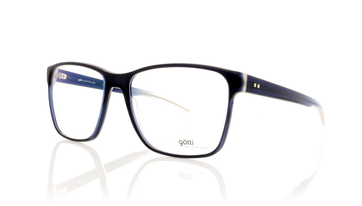 Götti Sabir BLE Dark Blue Glasses - Angle
