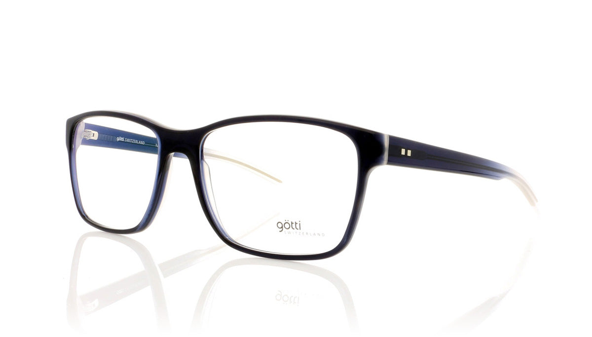Götti SANSI BLE Dark Blue Glasses - Angle