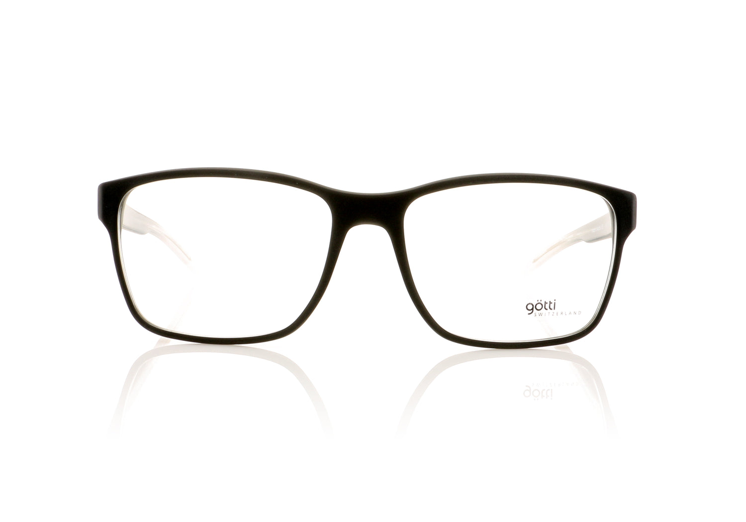 Götti SANSI DGEmtte Matte Dark Grey Glasses - Front
