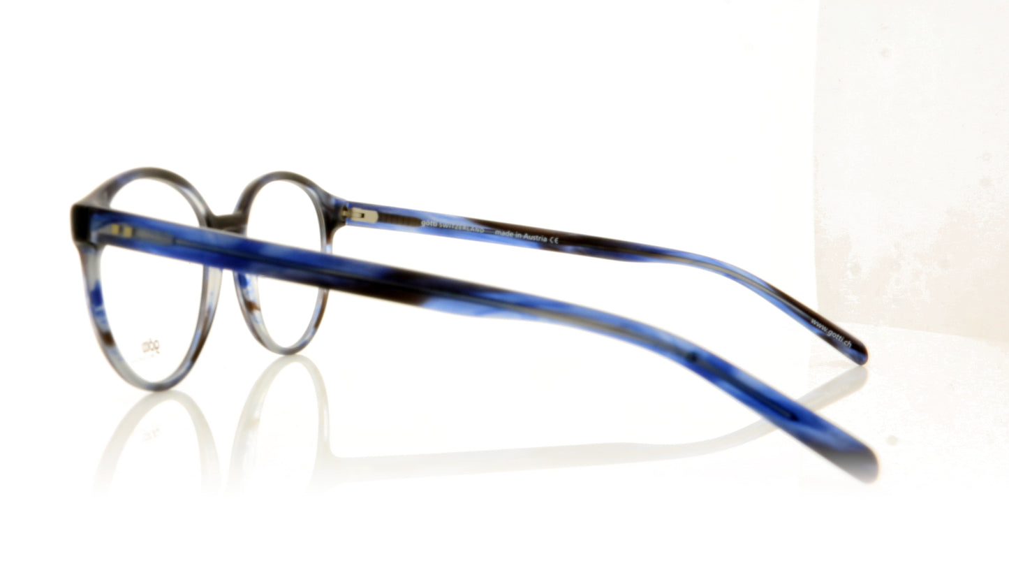 Götti Gotti Sellin MBl-M Matte Blue Glasses - Side