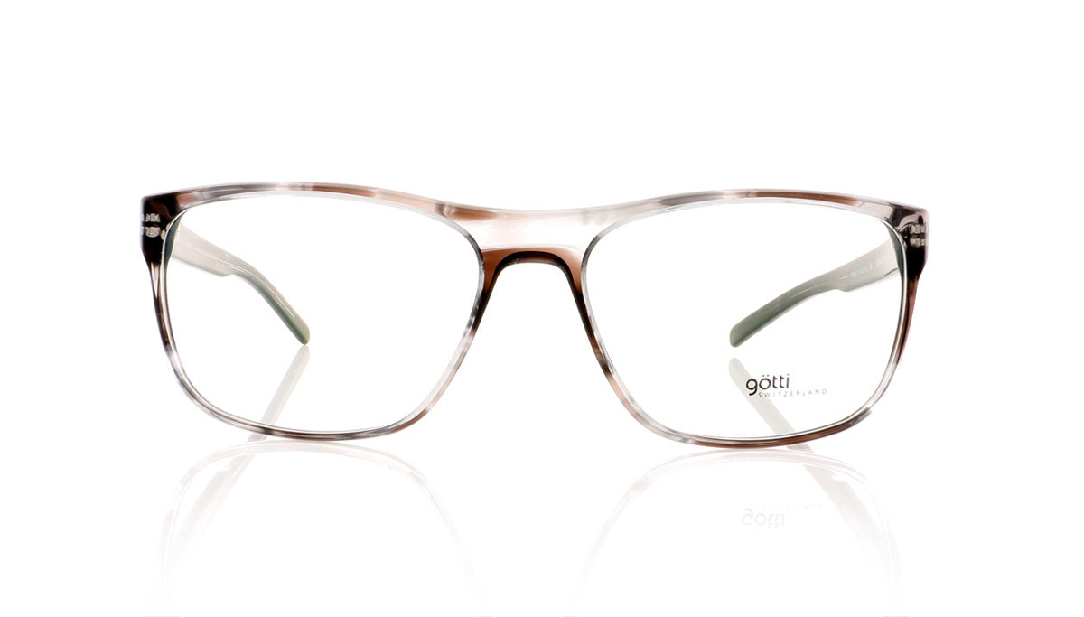 Götti Sidney PBK Pattern Dark Grey Glasses - Front