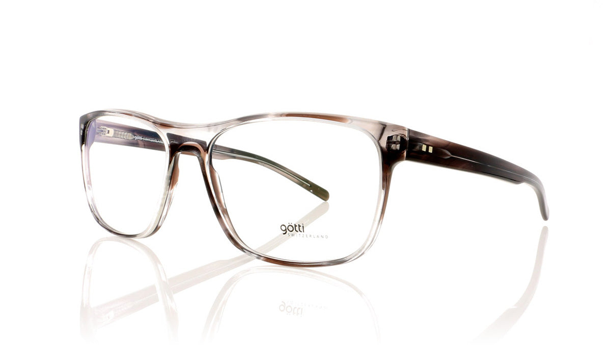 Götti Sidney PBK Pattern Dark Grey Glasses - Angle