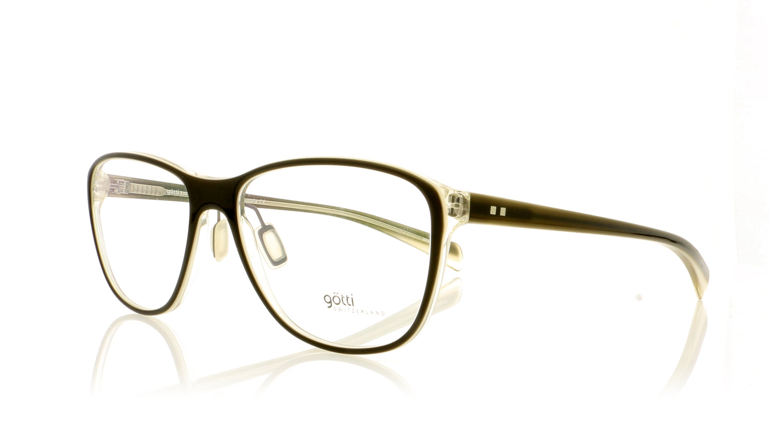 Götti Sylvan GRNY Grey Glasses - Angle