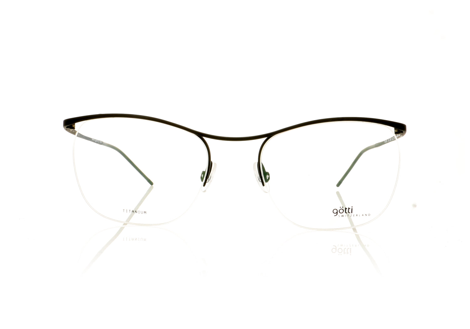 Götti Tales BLKM Black Glasses - Front