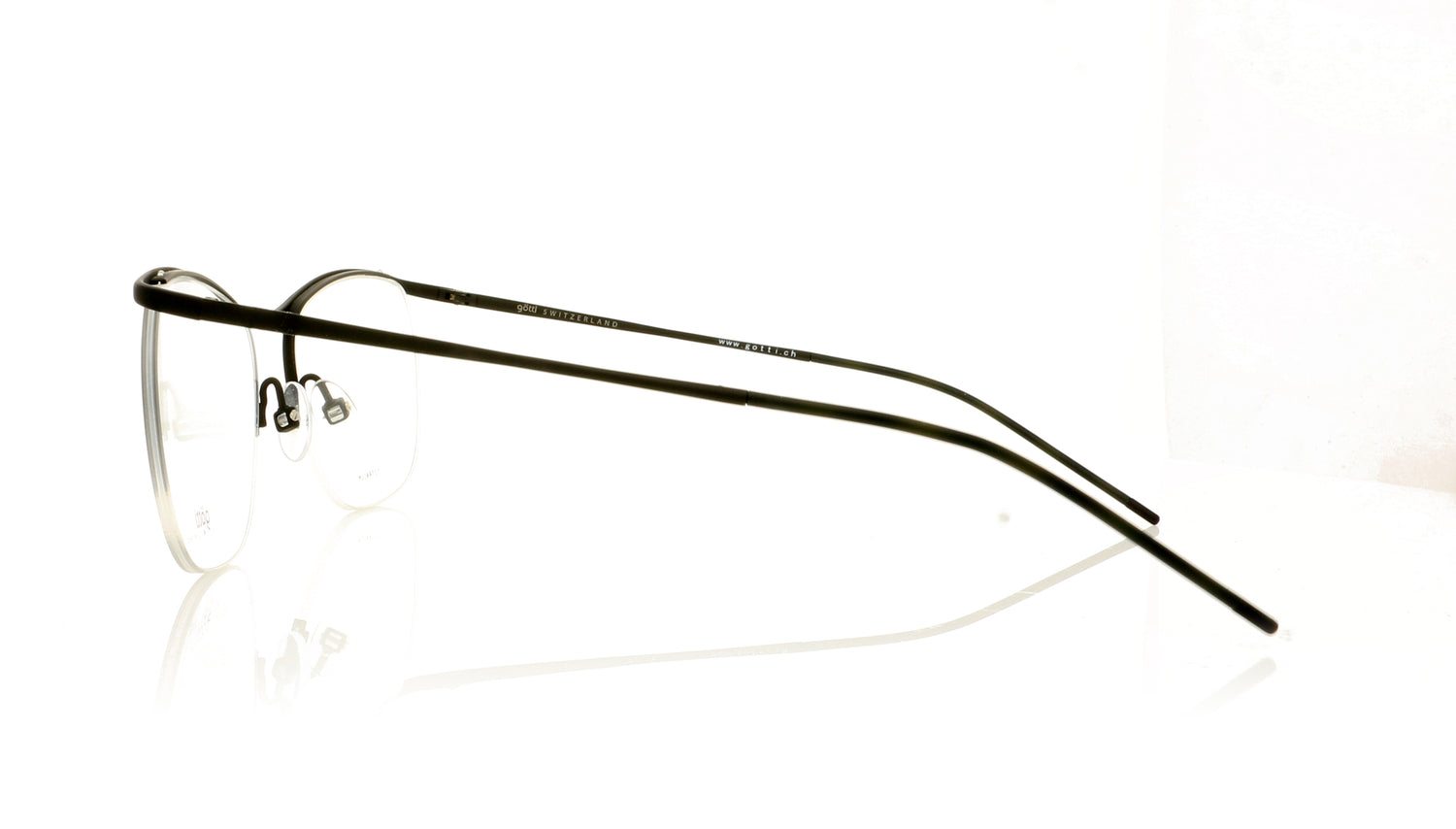 Götti Tales BLKM Black Glasses - Side