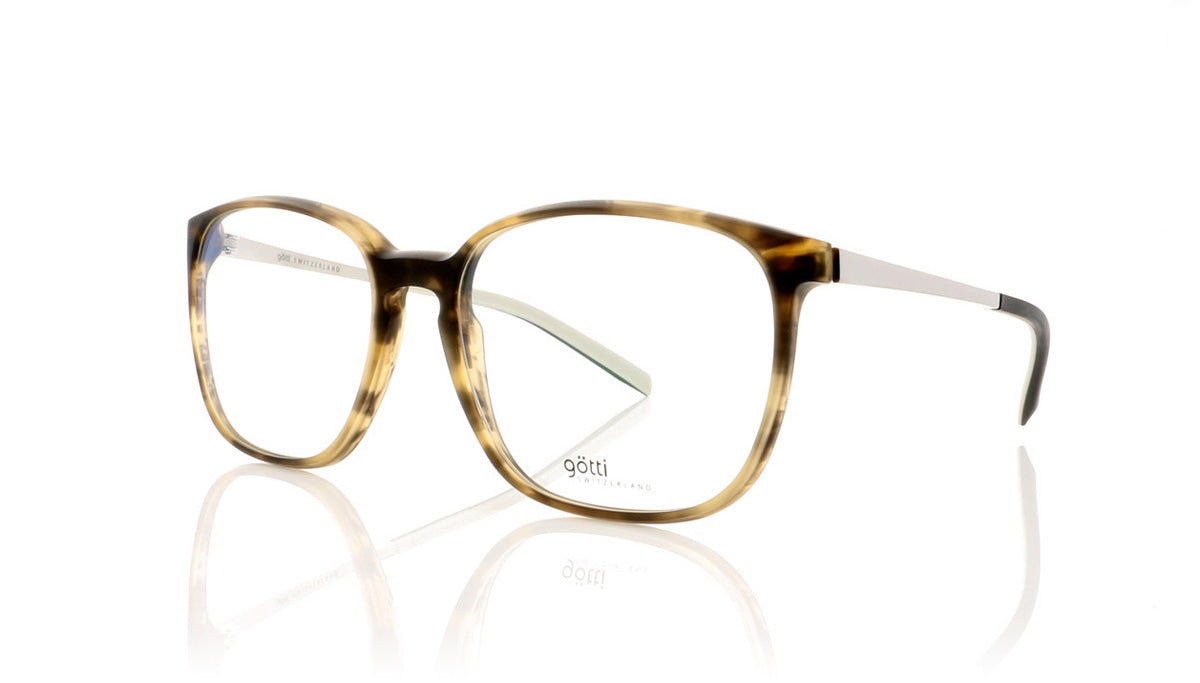 Götti Ted HAV-M Havana Matte Glasses - Angle