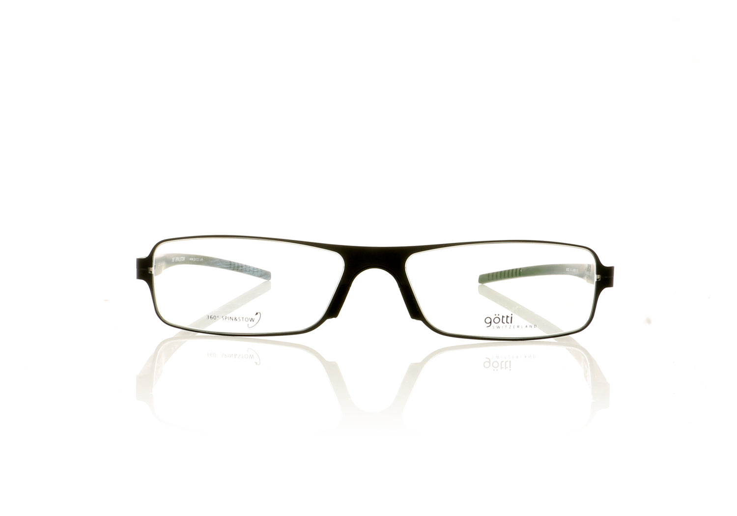 Götti Toni BLK Black Glasses - Front