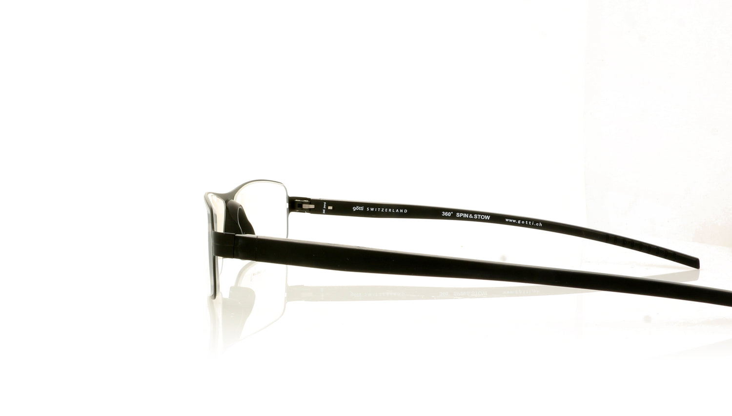 Götti Toni BLK Black Glasses - Side