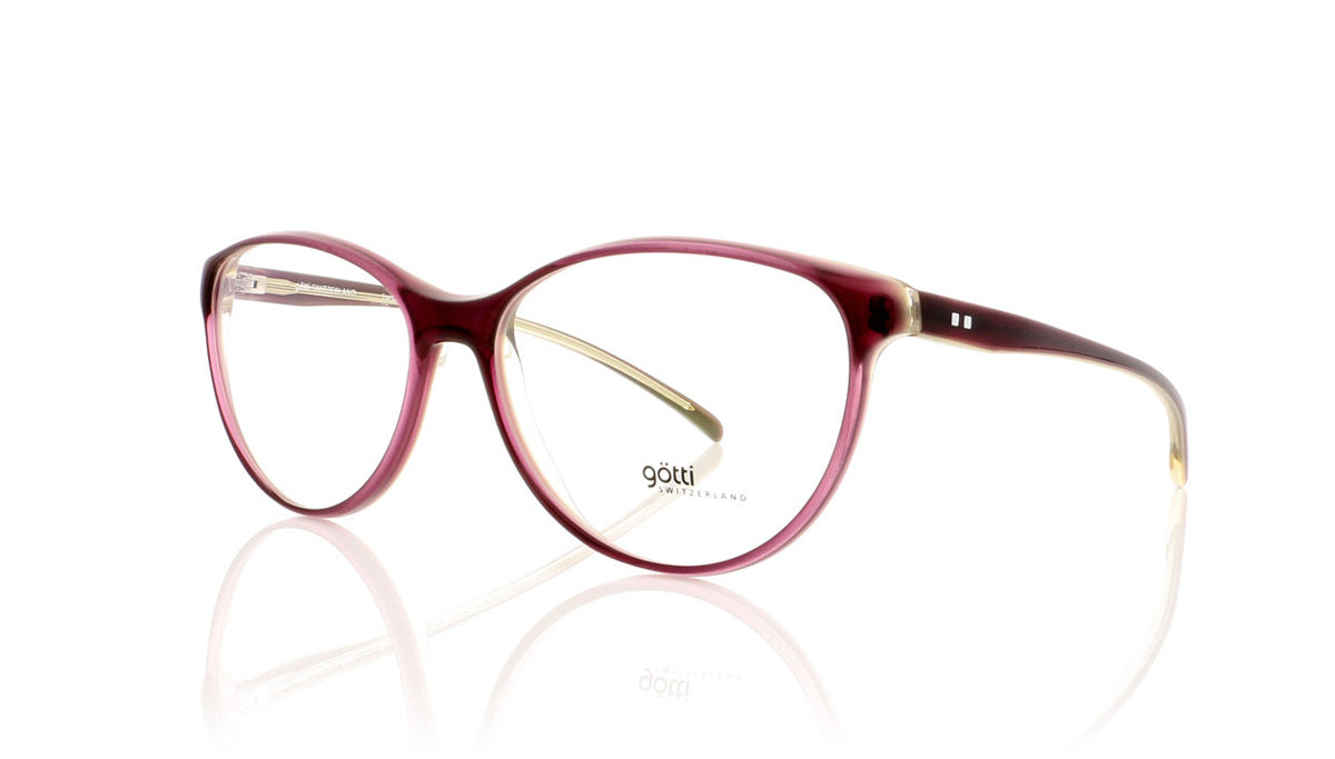 Götti WANA PUY Purple Translucent Glasses - Angle