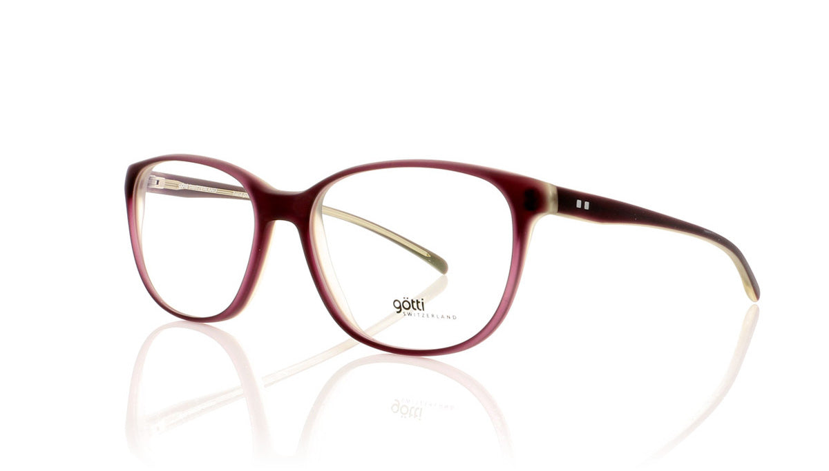 Götti WILLY PUY Purple Translucent Glasses - Angle