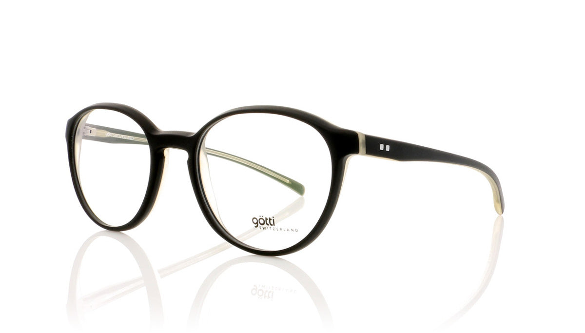 Götti Wlady BLKY-M Black Glasses - Angle