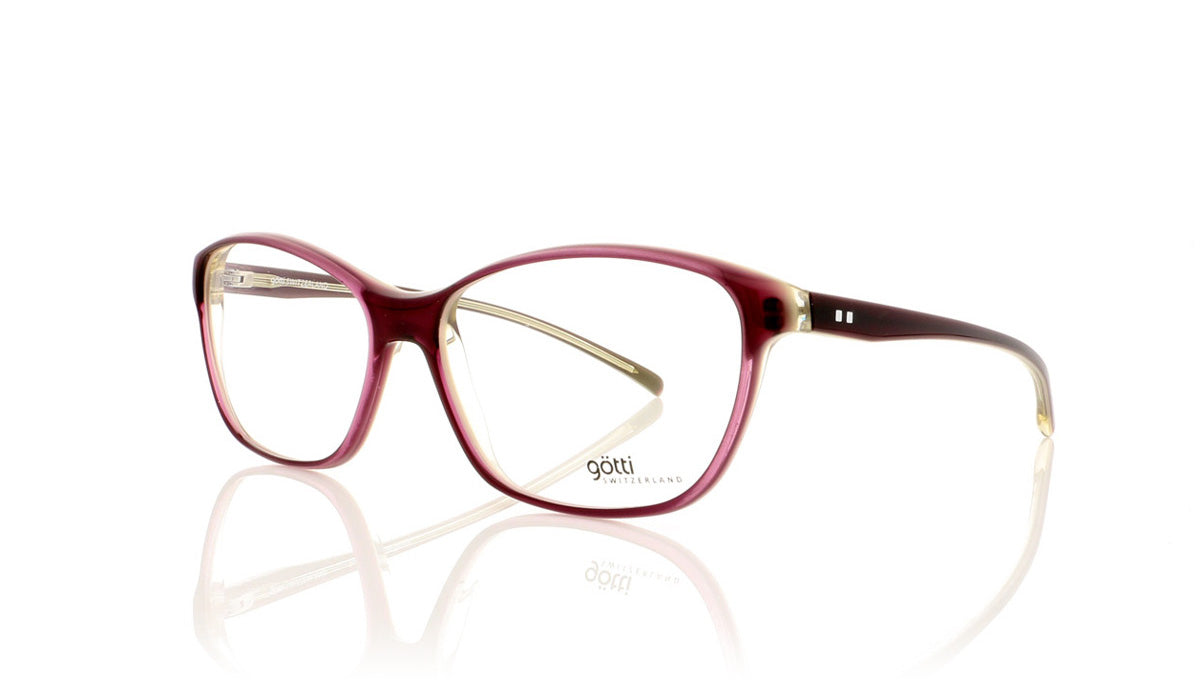 Götti Woopy PUY Purple Transulcent Glasses - Angle