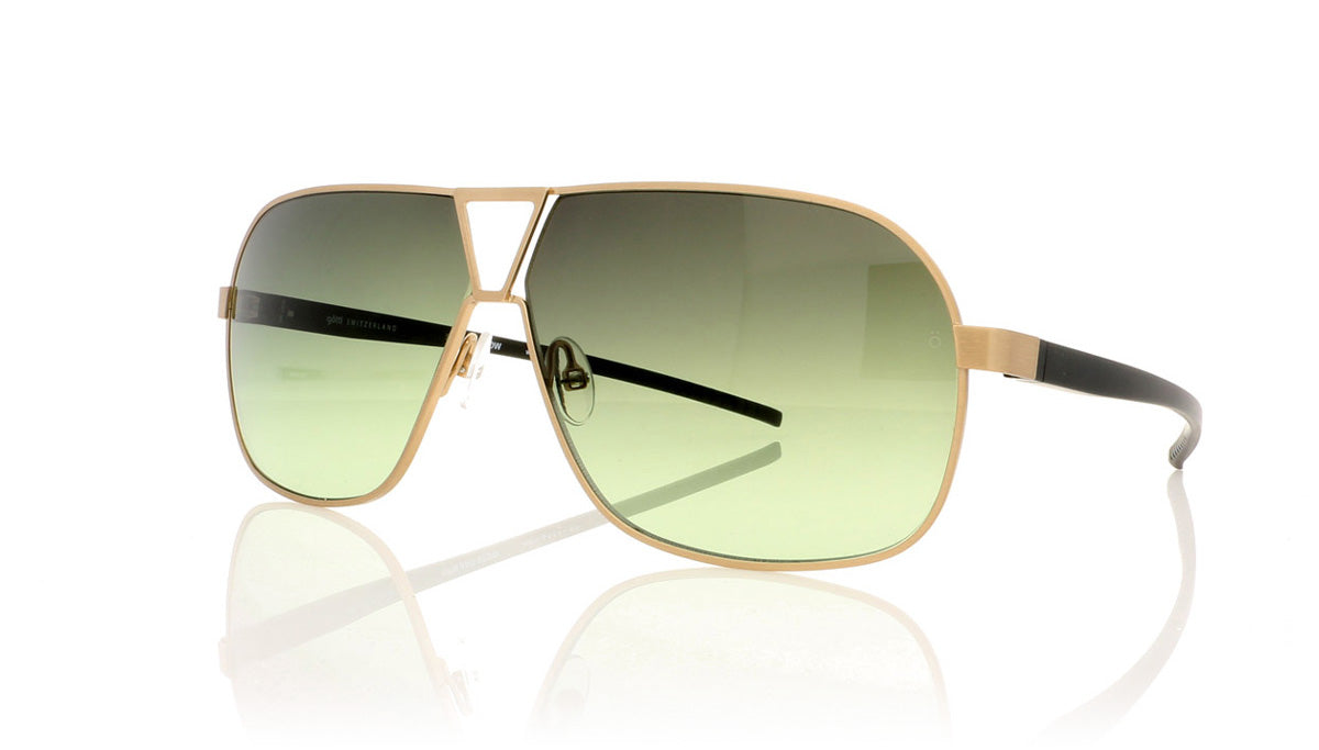 Götti Yaba GLM Gold Sunglasses - Angle