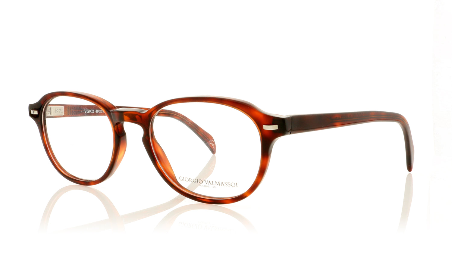 Giorgio Valmassoi VG902 699 Tortoise Glasses - Angle