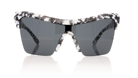 Hadid Eyewear Passport Control HAD03 C2 White Tortoise Sunglasses - Front