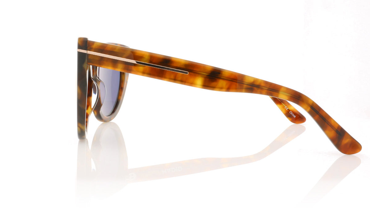 Hadid Eyewear Runway HAD04 C3 Yellow Tortoise Sunglasses - Side