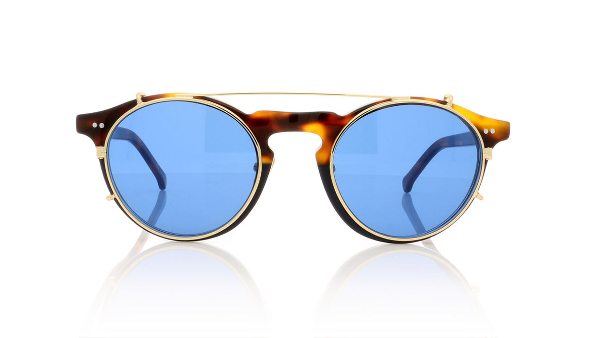 Hadid Eyewear Captain HAD08 C1 Tortoise & Navy Sunglasses - Front