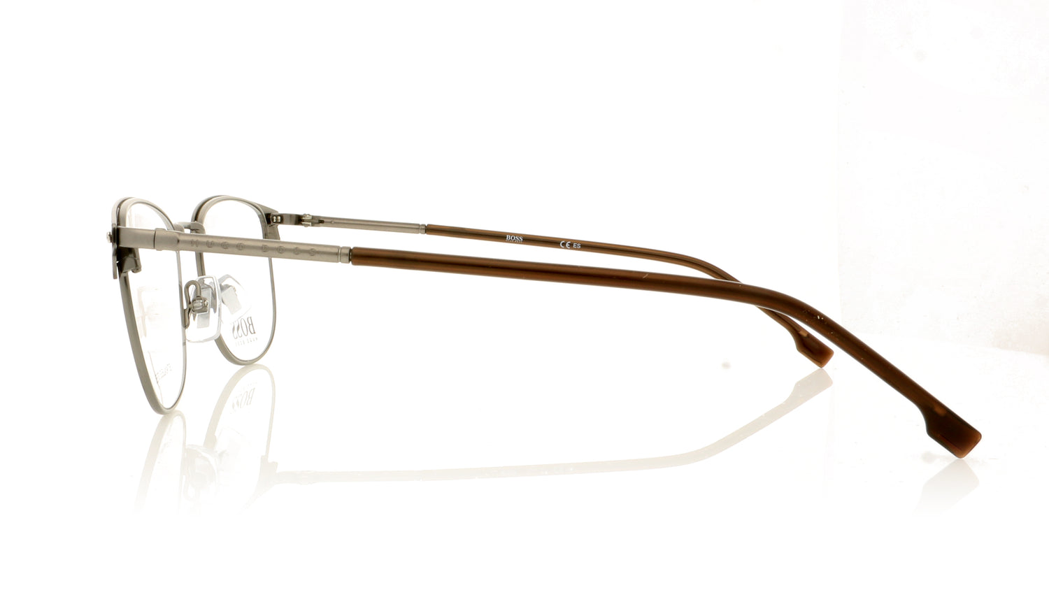 Hugo Boss Boss 1125 YZ4 Matt Brown Glasses - Side