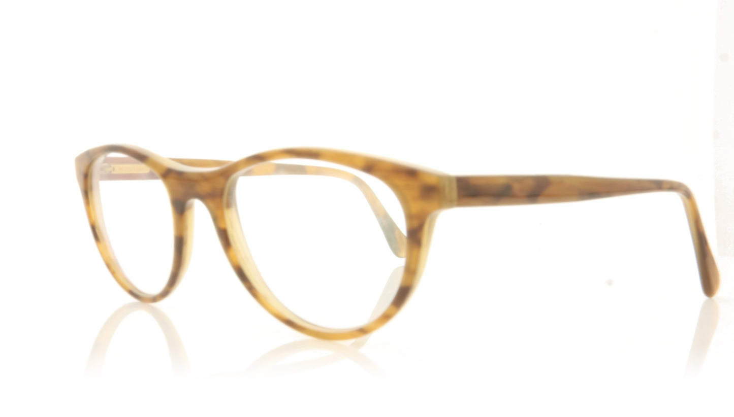 Hoffman Natural Eyewear 2163 910 Horn Glasses - Angle