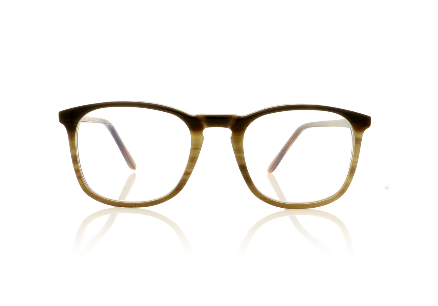 Hoffman Natural Eyewear H2226-1 9091-H20 E01 Brown Fade Glasses - Front