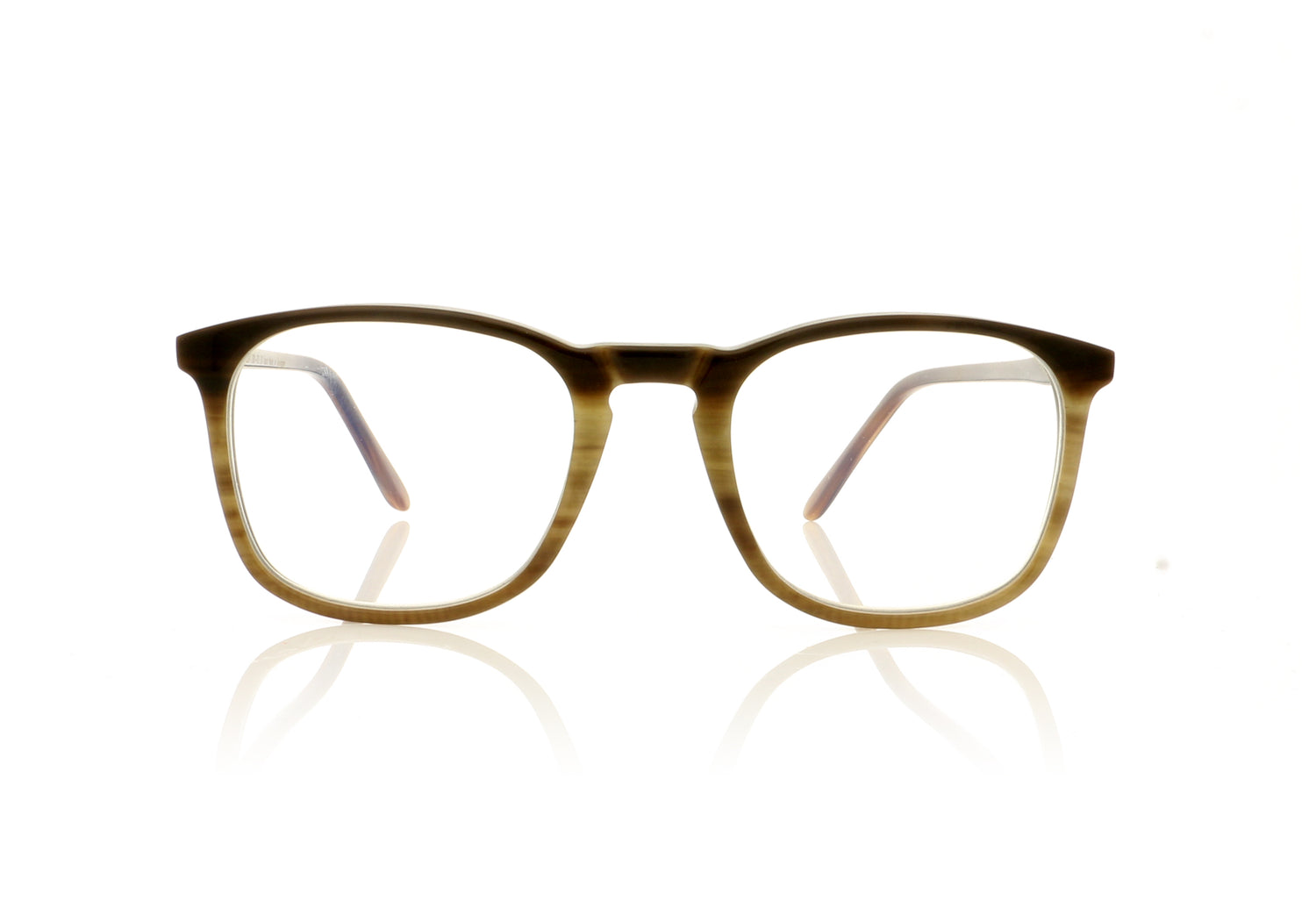 Hoffman Natural Eyewear H2226-1 9091-H20 E01 Brown Fade Glasses - Front