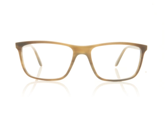 Hoffman Natural Eyewear 2234 H40 Horn Glasses - Front
