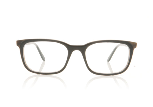 Hoffman Natural Eyewear 2240 KH3 H10/910-H10 F02 Black Glasses - Front