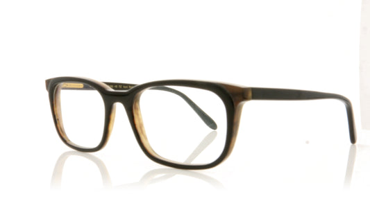 Hoffman Natural Eyewear 2240 KH3 H10/910-H10 F02 Black Glasses - Angle