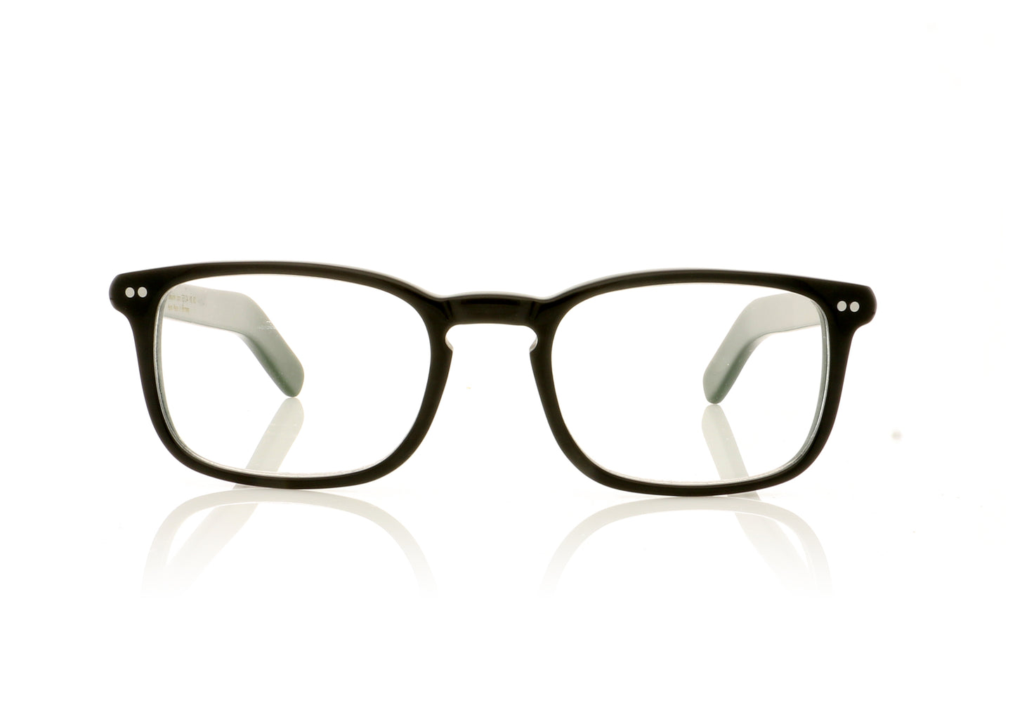 Hoffman Natural Eyewear TEP244 H10 G12 Black Glasses - Front