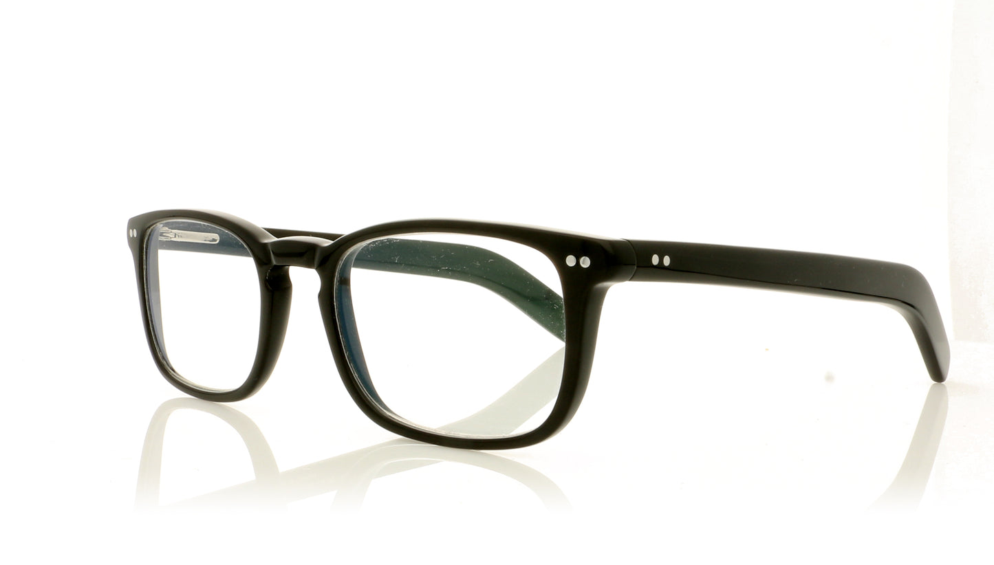 Hoffman Natural Eyewear TEP244 H10 G12 Black Glasses - Angle