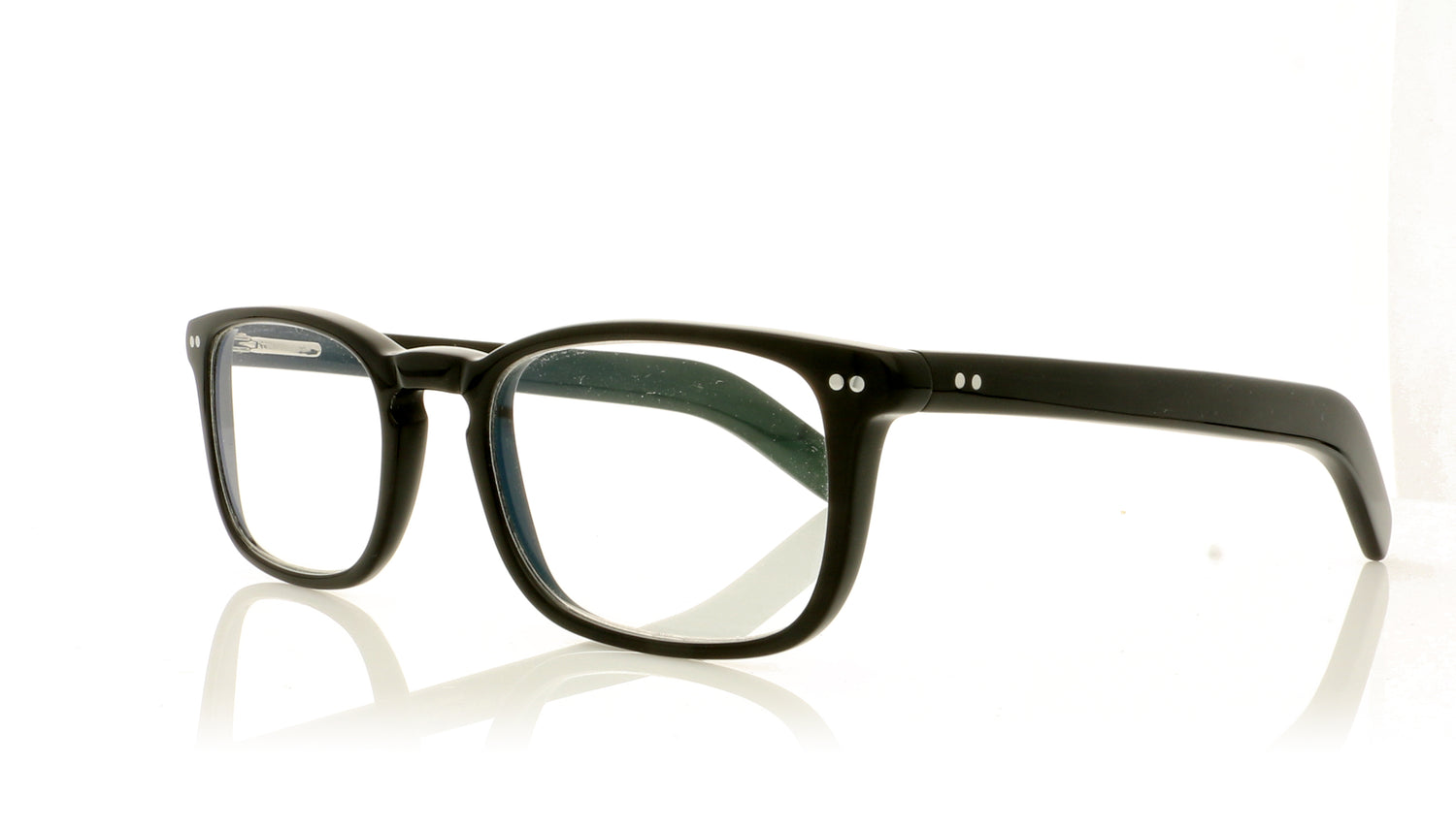 Hoffman Natural Eyewear TEP244 H10 G12 Black Glasses - Angle