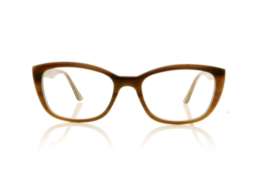 Hoffman Natural Eyewear 315 C12 Light Brown Glasses - Front